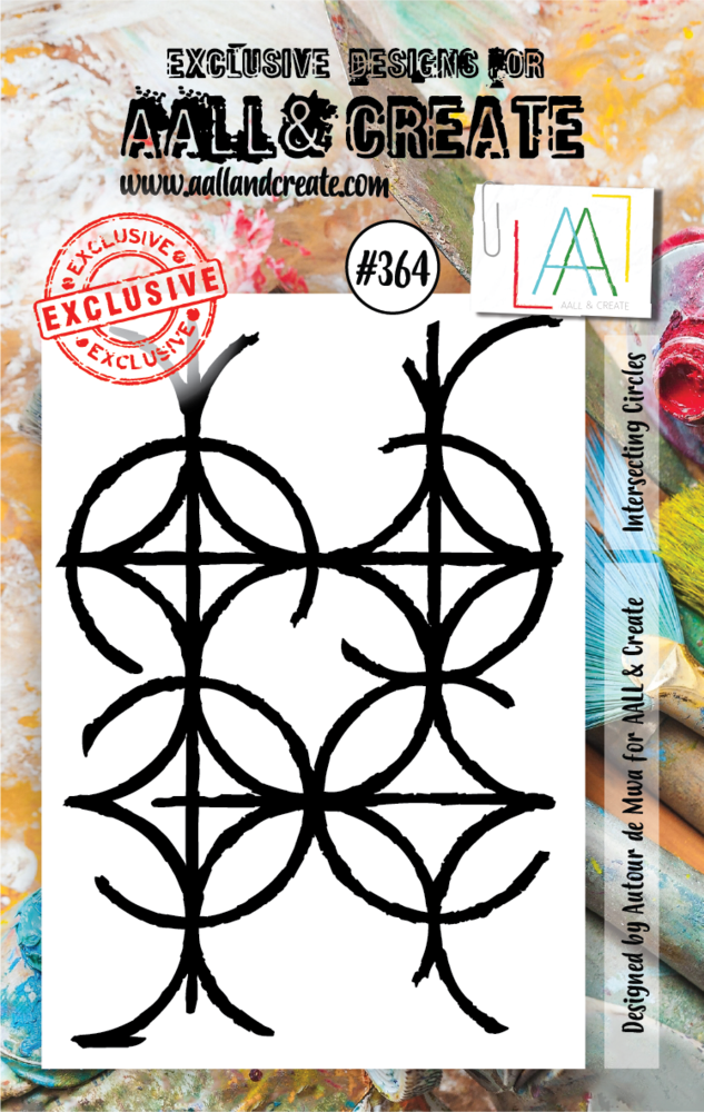 Aall and Create Stamp Set A7 Intersecting Circles (AALL-TP-364) (DISCONTINUED) Aall and Create Stamp Set A7 Intersecting Circles (AALL-TP-364) (DISCONTINUED)