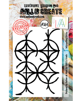Aall and Create Stamp Set A7 Intersecting Circles (AALL-TP-364) (DISCONTINUED)