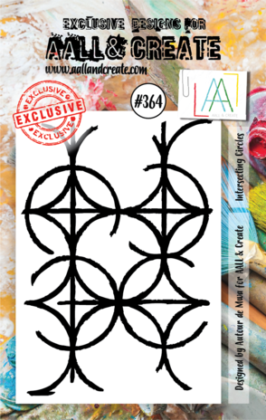 Aall and Create Stamp Set A7 Intersecting Circles (AALL-TP-364) (DISCONTINUED) Aall and Create Stamp Set A7 Intersecting Circles (AALL-TP-364) (DISCONTINUED)