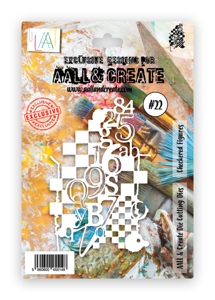 Aall and Create Cutting Dies A6 Checkered Figures (AALL-DI-022) (DISCONTINUED) Aall and Create Cutting Dies A6 Checkered Figures (AALL-DI-022) (DISCONTINUED)