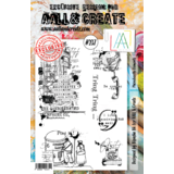 Aall and Create Stamp Set A5 Phonebooth Elements (AALL-TP-237) (DISCONTINUED)