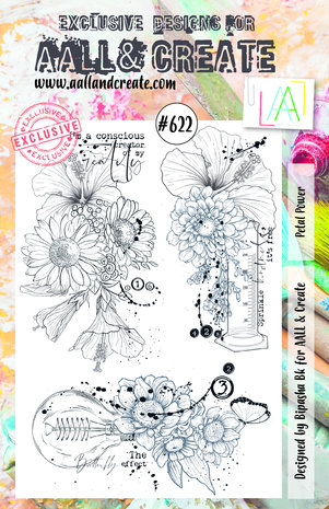 Aall and Create Stamp Set A5 Petal Power (AALL-TP-622) (DISCONTINUED) Aall and Create Stamp Set A5 Petal Power (AALL-TP-622) (DISCONTINUED)