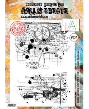 Aall and Create Stamp Set A4 Masculine Miscellaneous (AALL-TP-227) (DISCONTINUED)