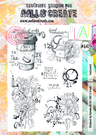 Aall and Create Stamp Set A4 Caffeinated (AALL-TP-642) (DISCONTINUED) Aall and Create Stamp Set A4 Caffeinated (AALL-TP-642) (DISCONTINUED)