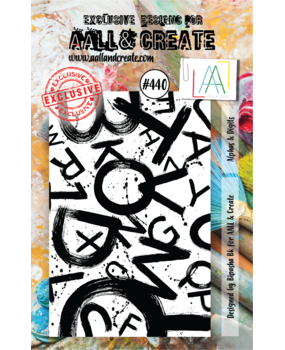 Aall and Create Stamp Set A7 Alphas & Digits (AALL-TP-440) (DISCONTINUED)