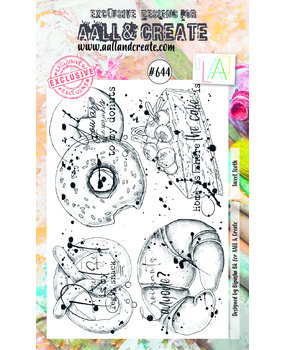 Aall and Create Stamp Set A6 Sweet Tooth (AALL-TP-644) (DISCONTINUED)