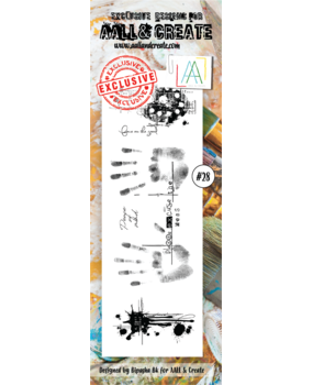 Aall and Create Stamp Set Border Handprints (AALL-TP-028) (DISCONTINUED)