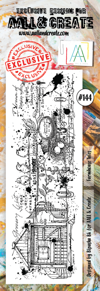 Aall and Create Stamp Set Border Farmhouse Tales (AALL-TP-144) (DISCONTINUED) Aall and Create Stamp Set Border Farmhouse Tales (AALL-TP-144) (DISCONTINUED)