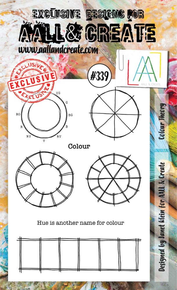 Aall and Create Stamp Set A6 Colour Theory (AALL-TP-339) (DISCONTINUED) Aall and Create Stamp Set A6 Colour Theory (AALL-TP-339) (DISCONTINUED)