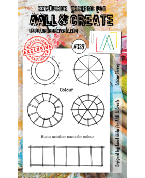 Aall and Create Stamp Set A6 Colour Theory (AALL-TP-339) (DISCONTINUED) Aall and Create Stamp Set A6 Colour Theory (AALL-TP-339) (DISCONTINUED)