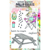 Aall and Create Stamp Set A6 Camping (AALL-TP-653) (OUTLET)