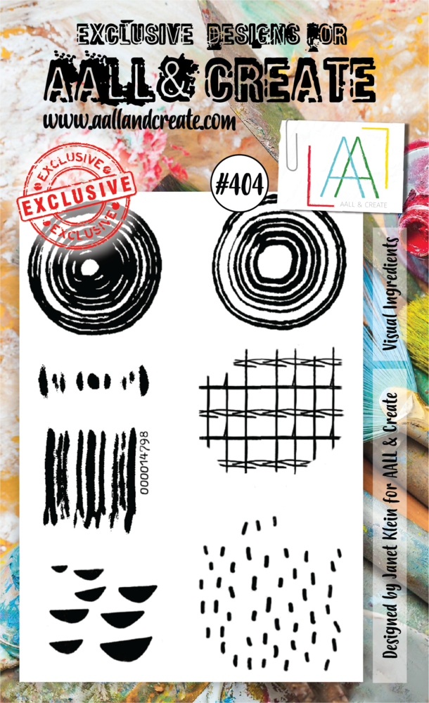 Aall and Create Stamp Set A6 Visual Ingredients (AALL-TP-404) (DISCONTINUED) Aall and Create Stamp Set A6 Visual Ingredients (AALL-TP-404) (DISCONTINUED)