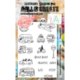 Aall and Create Stamp Set A6 Transportation (AALL-TP-578) (DISCONTINUED)