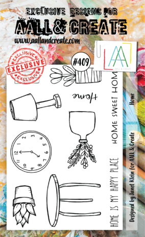 Aall and Create Stamp Set A6 Home (AALL-TP-409) (OUTLET)