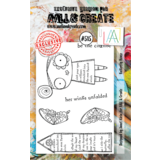 Aall and Create Stamp Set A7 Butterfly House (AALL-TP-515) (DISCONTINUED)