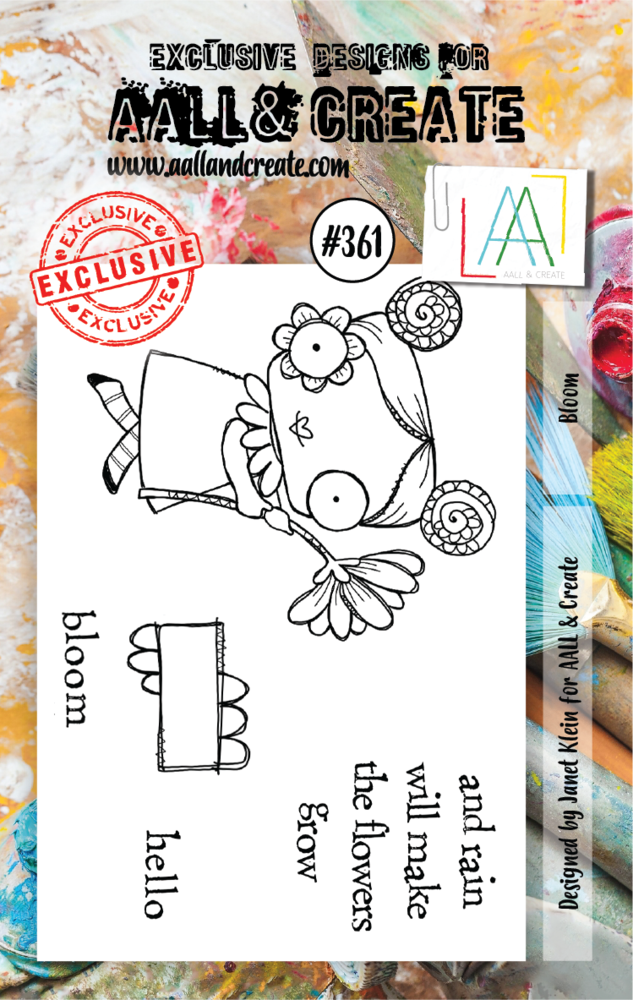 Aall and Create Stamp Set A7 Bloom (AALL-TP-361) (DISCONTINUED) Aall and Create Stamp Set A7 Bloom (AALL-TP-361) (DISCONTINUED)