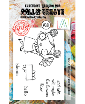 Aall and Create Stamp Set A7 Bloom (AALL-TP-361) (OUTLET)