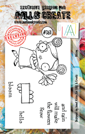 Aall and Create Stamp Set A7 Bloom (AALL-TP-361) (DISCONTINUED) Aall and Create Stamp Set A7 Bloom (AALL-TP-361) (DISCONTINUED)