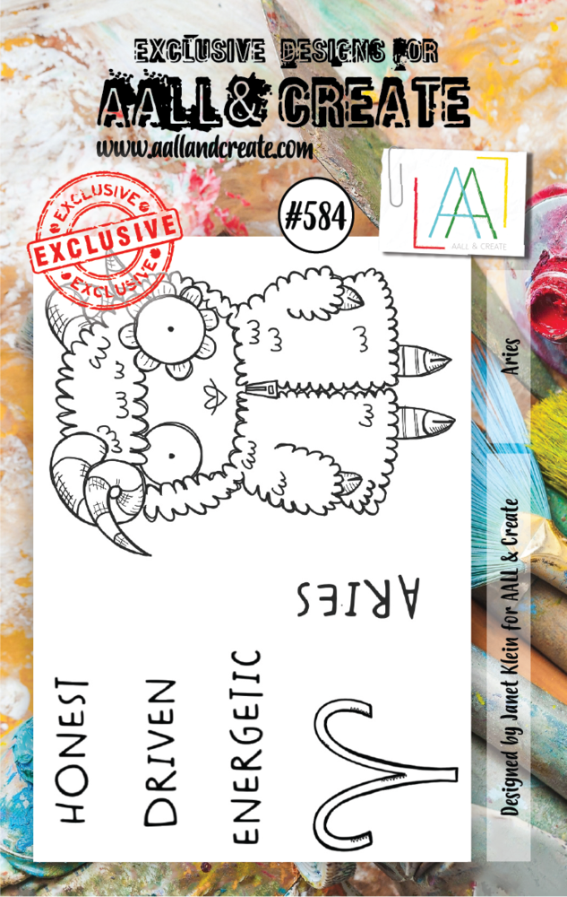 Aall and Create Stamp Set A7 Aries (AALL-TP-584) (OUTLET) Aall and Create Stamp Set A7 Aries (AALL-TP-584) (OUTLET)
