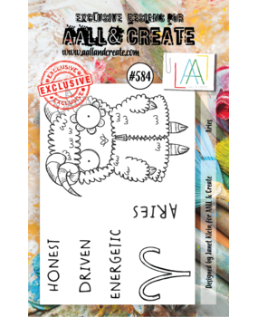 Aall and Create Stamp Set A7 Aries (AALL-TP-584) (DISCONTINUED)