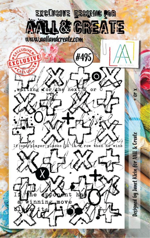 Aall and Create Stamp Set A7 + or x (AALL-TP-495) (DISCONTINUED) Aall and Create Stamp Set A7 + or x (AALL-TP-495) (DISCONTINUED)