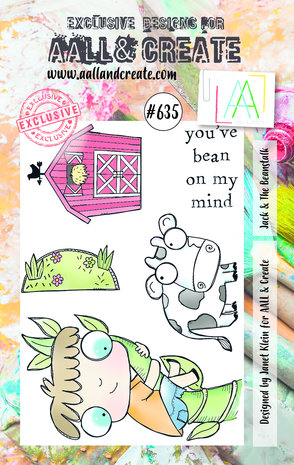 Aall and Create Stamp Set A7 Jack & The Beanstalk (AALL-TP-635) (DISCONTINUED) Aall and Create Stamp Set A7 Jack & The Beanstalk (AALL-TP-635) (DISCONTINUED)