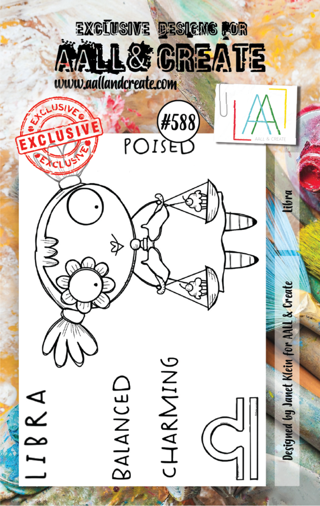 Aall and Create Stamp Set A7 Libra (AALL-TP-588) (DISCONTINUED) Aall and Create Stamp Set A7 Libra (AALL-TP-588) (DISCONTINUED)