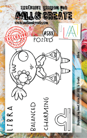 Aall and Create Stamp Set A7 Libra (AALL-TP-588) (DISCONTINUED) Aall and Create Stamp Set A7 Libra (AALL-TP-588) (DISCONTINUED)