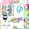 Aall and Create Stamp Set A7 Go Wild (AALL-TP-656) (OUTLET)
