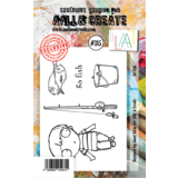 Aall and Create Stamp Set A7 Go Fish (AALL-TP-315) (OUTLET)