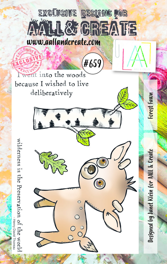 Aall and Create Stamp Set A7 Forest Fawn (AALL-TP-659) (DISCONTINUED) Aall and Create Stamp Set A7 Forest Fawn (AALL-TP-659) (DISCONTINUED)