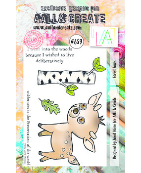 Aall and Create Stamp Set A7 Forest Fawn (AALL-TP-659) (DISCONTINUED)