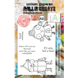 Aall and Create Stamp Set A7 Tin Man & Monkey (AALL-TP-503) (DISCONTINUED)