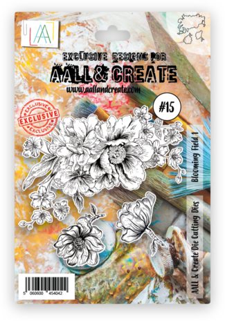 Aall and Create Cutting Dies A5 Blooming Field 1 (AALL-DI-015) (DISCONTINUED) Aall and Create Cutting Dies A5 Blooming Field 1 (AALL-DI-015) (DISCONTINUED)