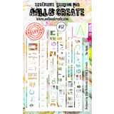 Aall and Create Stencil A6 The Flicks (AALL-PC-057) (DISCONTINUED)