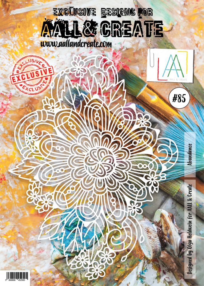 Aall and Create Stencil A4 Abundance (AALL-PC-085) (OUTLET)