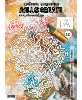 Aall and Create Stencil A4 Abundance (AALL-PC-085) (DISCONTINUED)