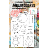 Aall and Create Stamp Set A6 Foxy Friends (AALL-TP-288) (DISCONTINUED)