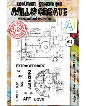Aall and Create Stamp Set A6 Blueprint (AALL-TP-014) (DISCONTINUED) Aall and Create Stamp Set A6 Blueprint (AALL-TP-014) (DISCONTINUED)