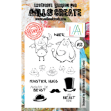 Aall and Create Stamp Set A6 Beast Friend (AALL-TP-053) (DISCONTINUED)