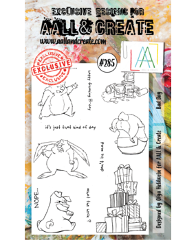 Aall and Create Stamp Set A6 Bad Day (AALL-TP-285) (DISCONTINUED) Aall and Create Stamp Set A6 Bad Day (AALL-TP-285) (DISCONTINUED)