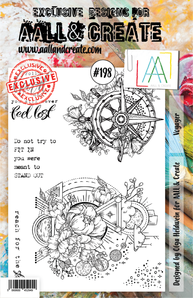 Aall and Create Stamp Set A5 Voyager (AALL-TP-198) (OUTLET)