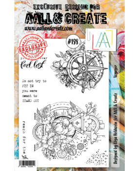 Aall and Create Stamp Set A5 Voyager (AALL-TP-198) (OUTLET)