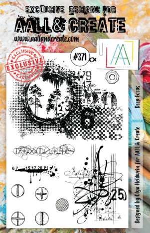 Aall and Create Stamp Set A5 Deep Focus (AALL-TP-371) (DISCONTINUED) Aall and Create Stamp Set A5 Deep Focus (AALL-TP-371) (DISCONTINUED)