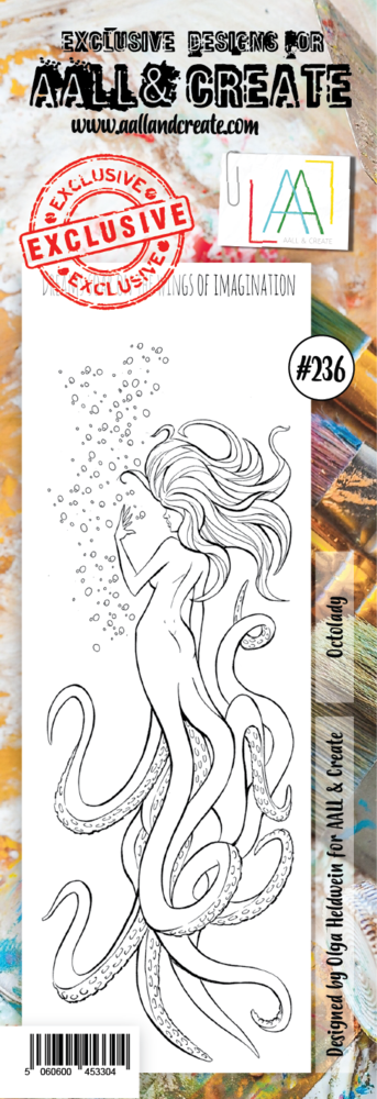 Aall and Create Stamp Set Border Octolady (AALL-TP-236) (DISCONTINUED) Aall and Create Stamp Set Border Octolady (AALL-TP-236) (DISCONTINUED)