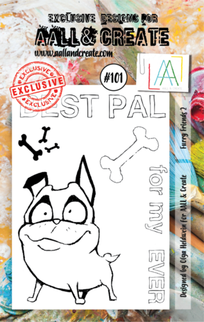 Aall and Create Stamp Set A7 Furry Friends 2 (AALL-TP-101) (DISCONTINUED) Aall and Create Stamp Set A7 Furry Friends 2 (AALL-TP-101) (DISCONTINUED)