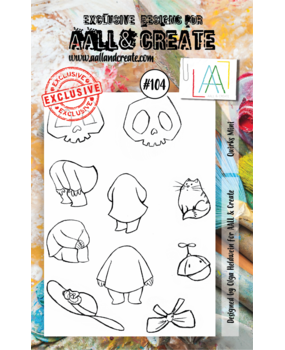 Aall and Create Stamp Set A7 Quirks Mini (AALL-TP-104) (DISCONTINUED)