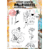 Aall and Create Stamp Set A4 Clocks & Flowers (AALL-TP-558) (DISCONTINUED)