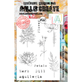Aall and Create Stamp Set A5 Worded Petals (AALL-TP-567) (DISCONTINUED)