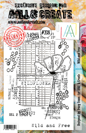 Aall and Create Stamp Set A5 Wild and Free (AALL-TP-238) (DISCONTINUED) Aall and Create Stamp Set A5 Wild and Free (AALL-TP-238) (DISCONTINUED)